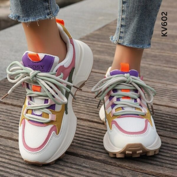 Colourful And Comfortable Sports Casual Shoe.