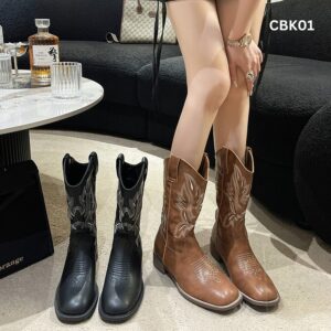 Cowboy style boots for women