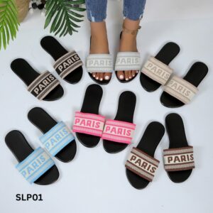 Summer new European and American large size open toe sandals fashion casual soft bottom flip flops all-match cross-border sl