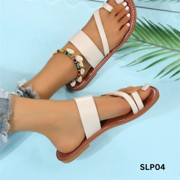 Toe flat slippers - Image 4