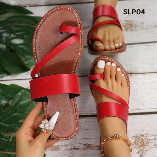 Toe flat slippers - Image 5