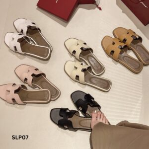 Fashion brand Ai Ma sandals for women 2024 summer new style H-shaped flip flops ~ wear outside flat beach sandals