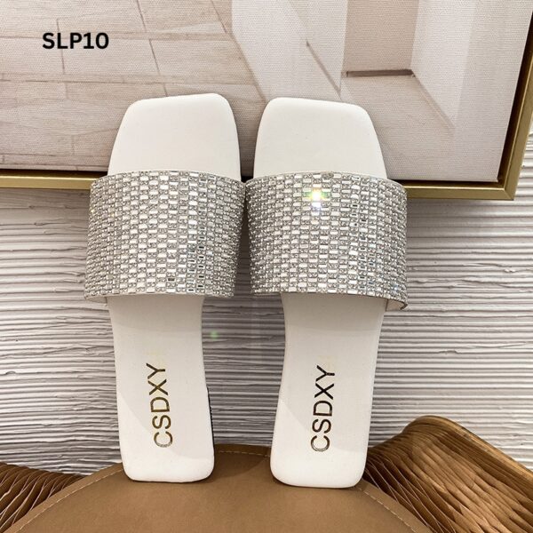 Rhinestone Flat Slipper - Image 2