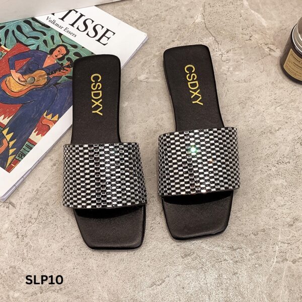 Rhinestone Flat Slipper - Image 3