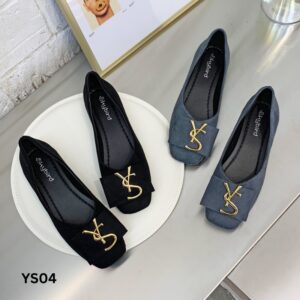 2024 autumn new Korean style flat shoes for women square toe shallow mouth trendy brand small leather shoes slip on with skirt toe shoes