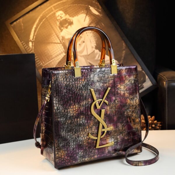 Genuine Leather Hand Bag. - Image 4