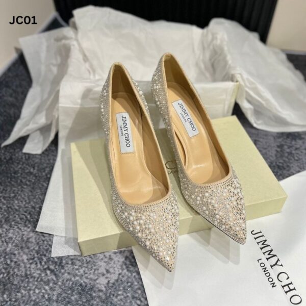 Jimmy choo pearl shoes. - Image 4