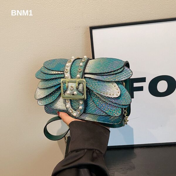 Snake Skin Chain Bag - Image 2