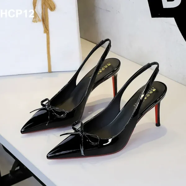 Stylish Back Strap Pumps - Image 3