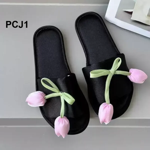 Sweet Tulip Slippers – Cute & Comfy! - Image 6