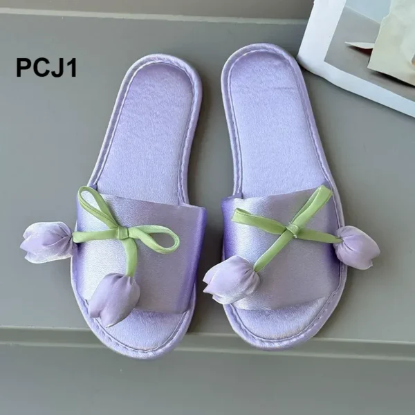 Sweet Tulip Slippers – Cute & Comfy! - Image 5