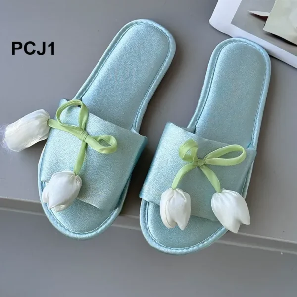Sweet Tulip Slippers – Cute & Comfy! - Image 3