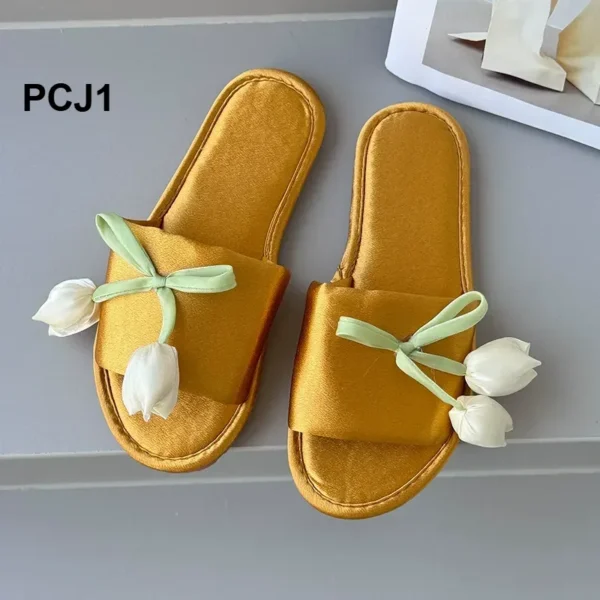 Sweet Tulip Slippers – Cute & Comfy! - Image 2