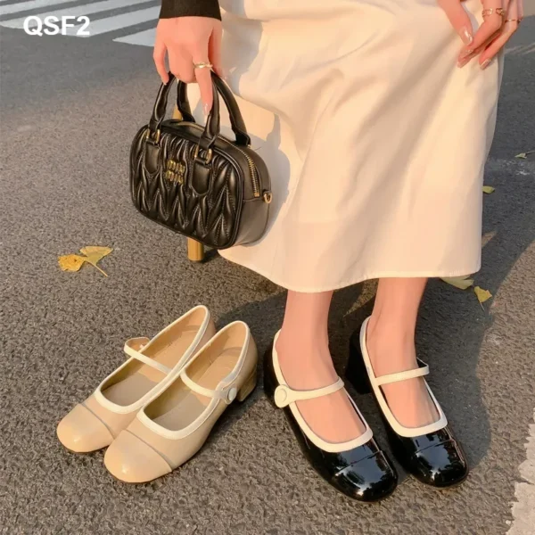 Round Toe Shallow Shoe - Image 4