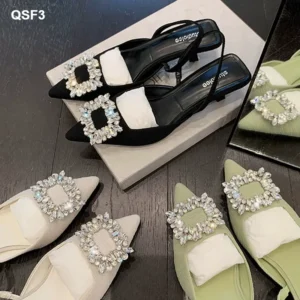 Pointed Toe High Heeled Sandals