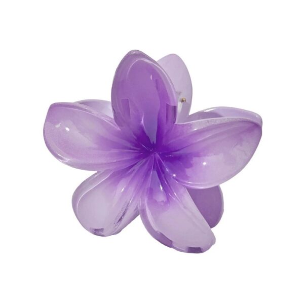 Colorful flower hair clip - Image 3